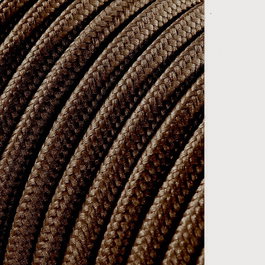 Edm Cable Cordón Tubular H03VV-F 2 x 0,75 mm² Marron 5 m
