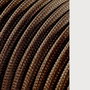 Edm Cable Cordón Tubular H03VV-F 2 x 0,75 mm² Marron 5 m