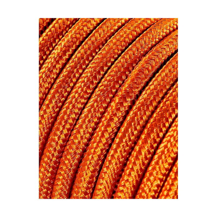 Edm Carrete cable cordón tubular H03VV-F 2 x 0,75 mm² oro oscuro, 5 m
