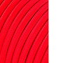 Edm Carrete Cable Cordón Tubular H03VV-F 2 x 0,75 mm² Rojo, 5 m