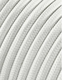Edm Cable Cordón Tubular H03VV-F 2 x 0,75 mm² Blanco, 5 m