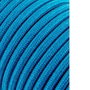 Edm Carrete cable cordón tubular H03VV-F 2 x 0,75 mm² azul claro, 5 m