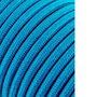 Edm Carrete cable cordón tubular H03VV-F 2 x 0,75 mm² azul claro, 5 m