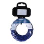 Edm H03VV-F 2 x 0,75 mm² Cable Textil Trenzado Azul, 5 m