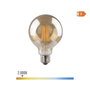Edm Bombilla de globo con filamento LED cristal vintage E27 8W 720lm 2000K
