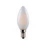 Edm Bombilla de vela LED cristal mate E14 4,5W 470lm 3200K