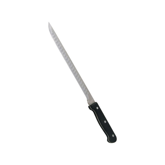 Gourmet Kitchen Cuchillo Jamonero con Cuchilla Alveolada de 26 cm y Mango en ABS de 38 cm Gourmet Kitchen Cuchillo Jamonero con Cuchilla Alveolada de 26 cm y Mango en ABS de 38 cm