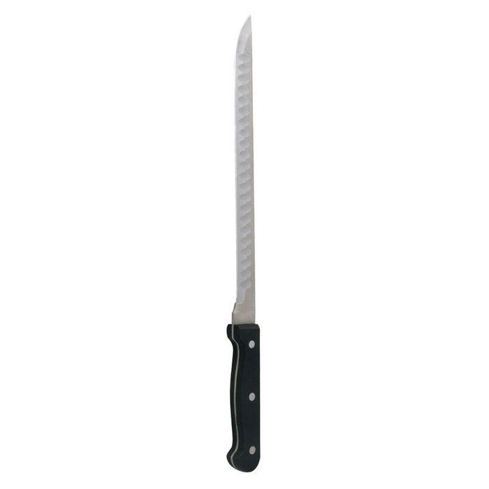 Gourmet Kitchen Cuchillo Jamonero con Cuchilla Alveolada de 26 cm y Mango en ABS de 38 cm Gourmet Kitchen Cuchillo Jamonero con Cuchilla Alveolada de 26 cm y Mango en ABS de 38 cm