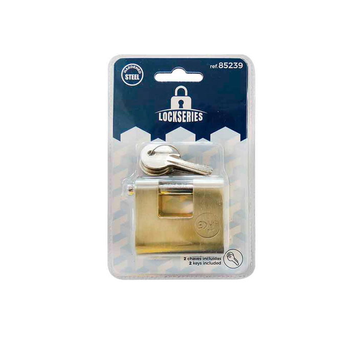 Edm Candado de latón reforzado de seguridad 50 mm