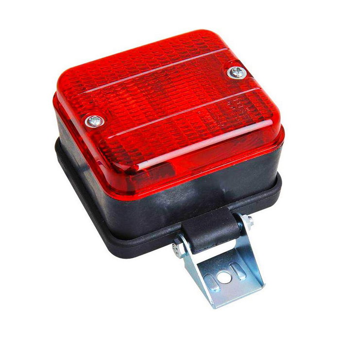 Benson Piloto trasero 12v para remolque Rojo 8,5x7,5cm