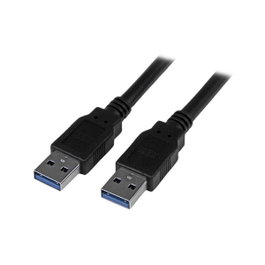 Edm Cable USB 3.0 A-A macho-macho 2m negro