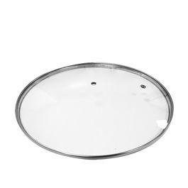 Edm Recambio Tapa Cristal 76690 para Sartén/Olla Ø18 cm Transparente Cristal