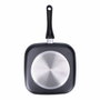 Gourmet Kitchen Sartén asadora Black Plus con tecnología Whitford 24 x 24 x 5,6 cm