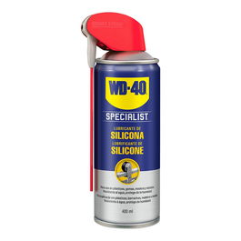Wd-40 Lubricante de Silicona Spray 400 ml para Gomas, Correas y Herramientas