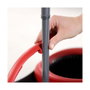 Vileda Set EasyWring & Clean Turbo con Cubo de Escurrido y Fregona de Microfibra