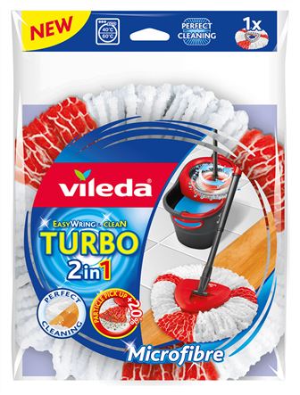Vileda Recambio Turbo 2 en 1 para EasyWring & Clean