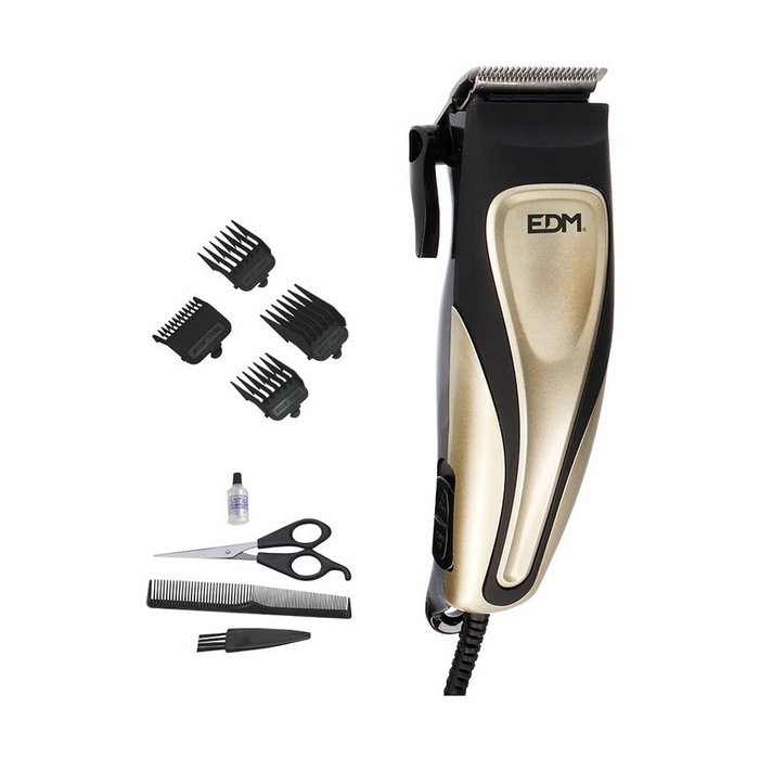 Edm Máquina corta cabellos 10W Dorado / Negro