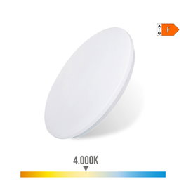Edm Aplique LED circular de superficie 12 W 4000 K 1160 lm ø25 x 6,2 cm