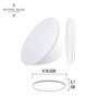 Edm Aplique LED circular de superficie 12 W 6500 K 1160 lm Ø260 x 62 mm