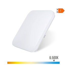 Edm Aplique LED cuadrado extraplano de superficie 12 W 6500 K