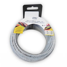Carrete Cablecillo Flexible 2,5mm Gris 15M Libre de Halógenos E3-28464