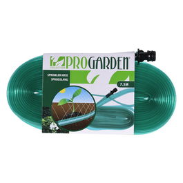 Ipae Progarden Manguera de irrigación microperforada con conector, verde, Ø25 mm x 7,5 m