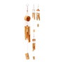 Decoris Carrillón de viento de bambú Ø10 x 75 cm Marrón