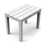 Ipae Progarden Banqueta para exterior color blanco