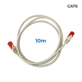 Logilink Cable UTP Cat6 Latiguillo RJ45 Cobre LSZH Gris 10 m