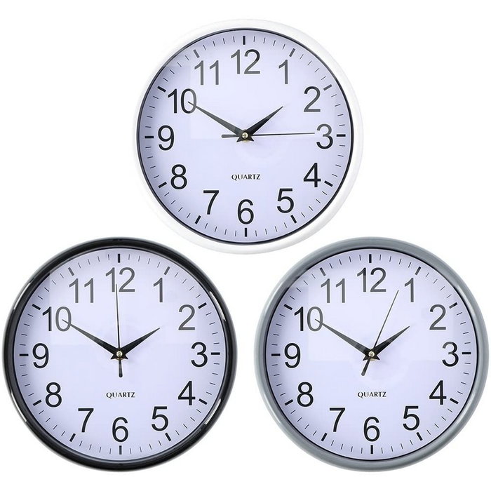 Rohs Reloj de pared Ø25x3cm Colores surtidos