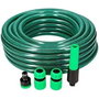 Edm Kit manguera de jardín basic 25 m Verde