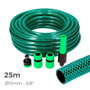 Edm Kit manguera de jardín basic 25 m Verde
