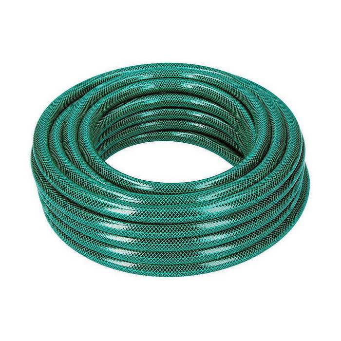 Edm Manguera de jardín basic de 25 m, 5/8 pulg, Verde Edm Manguera de jardín basic de 25 m, 5/8 pulg, Verde