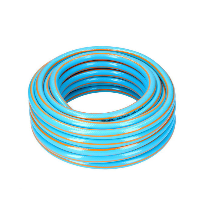 Edm Manguera de jardín pro 15 m, ø15 mm, 5/8 pulg, azul/naranja
