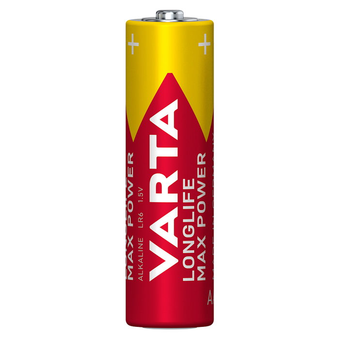 Varta Longlife Max Power Pilas Alcalinas AA LR06 de 4 Unidades Varta Longlife Max Power Pilas Alcalinas AA LR06 de 4 Unidades