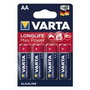 Varta Longlife Max Power Pilas Alcalinas AA LR06 de 4 Unidades