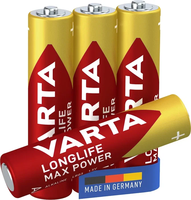 Varta Longlife Max Power AAA LR03 pack de 4 unidades Varta Longlife Max Power AAA LR03 pack de 4 unidades