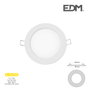 Edm Mini downlight LED empotrable redondo 6 W 4000 K blanco
