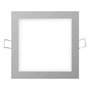 Edm Mini downlight LED empotrable cuadrado 6W luz fría cromo