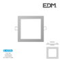 Edm Mini downlight LED empotrable cuadrado 6W luz fría cromo