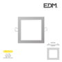 Edm Mini downlight LED empotrable cuadrado 6W 4000K Cromo