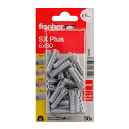 Fischer Taco SX Plus Ø6 x 30 mm, Blister 30 uds