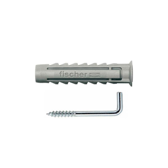 Fischer Blister taco + alcayata sx plus 5x25mm (10 unidades)