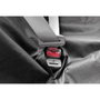 Dogs Collection Protector para asiento de coche negro poliéster 135 x 145 cm