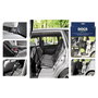 Dogs Collection Protector Asiento Coche Negro Poliester 135 x 145 cm