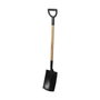 Grow Pala Plana para Jardín con Mango de Madera y Acero al Carbono 114cm