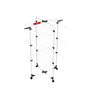 Vileda Tendedero Torre Mixer 3, Tendedero de Ropa de 3 Niveles con 30 m de Tendedero, Plegable y con Ruedas, Acero Blanco