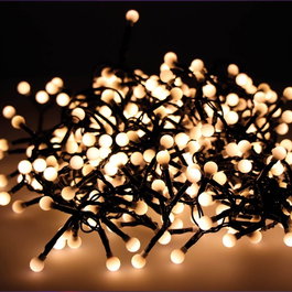 Lumineo Guirnalda Multifunción Cherry 500 LEDs Luz Cálida 11 m