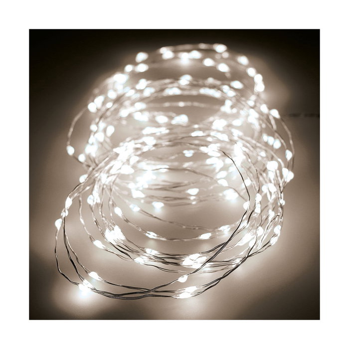 Lumineo Guirnalda micro LED 180 luces cálidas 9 m