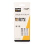Koma Tools Hojas para Sierra de Calar, Set de 5 Hojas (3 para Madera HCS + 2 para Metal HSS), Compatible con Ref. 08705 y 08754